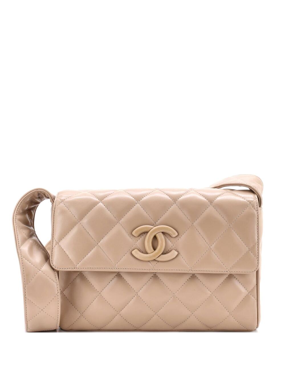 Chanel Vintage Cc Flap Shoulder Bag #377857C26B